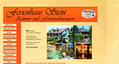 Desktop Screenshot of ferienhaus-stein.de